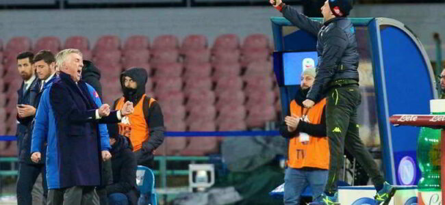 Napoli, Ancelotti-Napoli prove di rinnovo, Il figlio Davide piace a...