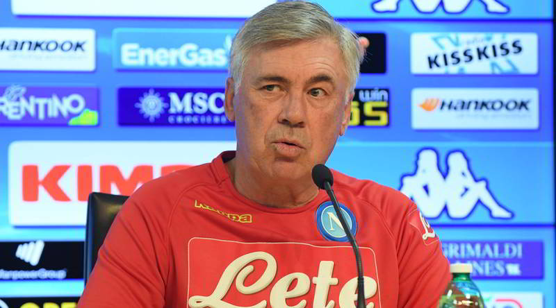 Ancelotti ha parlato alla vigilia della sfida di Coppa Italia tra Napoli e Sassuolo. Allan al Psg e il problema Razzismo...