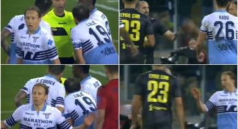 Lazio, Leiva contro Chiellini: “con voi è sempre così”