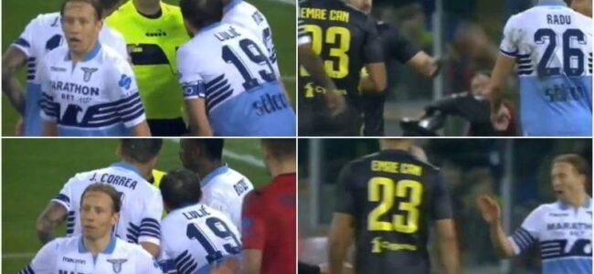 Lazio, Leiva contro Chiellini: "con voi è sempre così"