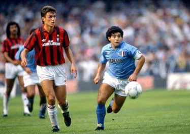 Napoli Mars ed M&M’s. Ritorna lo sponsor della Copa Uefa 1989