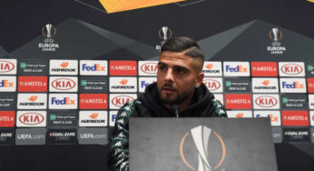 Insigne:” felice di essere capitano. Ora vinciamo la coppa”