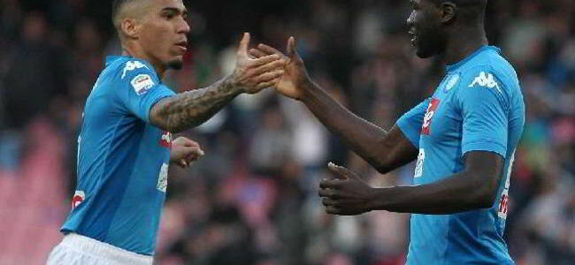 SKY. Napoli, pronta l'asta per Allan e koulibaly. Hamsik invece...