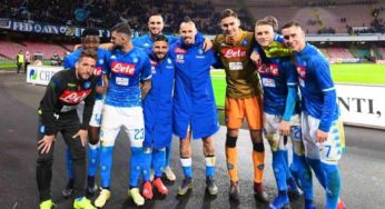 Il Napoli rimette a posto i conti con la Doria