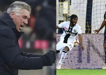 Ancelotti è esploso al pareggio del Parma. Delirio da stadio per il tecnico