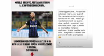 Inter, Nainggolan-Corona lite sui social, a causa di Brozovic