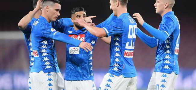 Napoli-Sampdoria 3-0. Gli azzurri devastanti al San Paolo