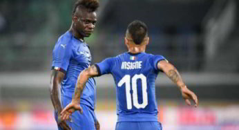 Napoli-Juve, Balotelli: “Forza Napoli, Insigne mi manca…”