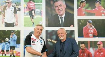 Ancelotti: “il Napoli avrà il suo stadio. Non venderemo nessuno. La Juve e Gomorra…”