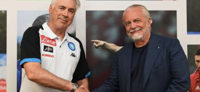 Napoli, incontro De Laurentiis-Ancelotti per il rinnovo. I diritti d'immagine e la promessa...