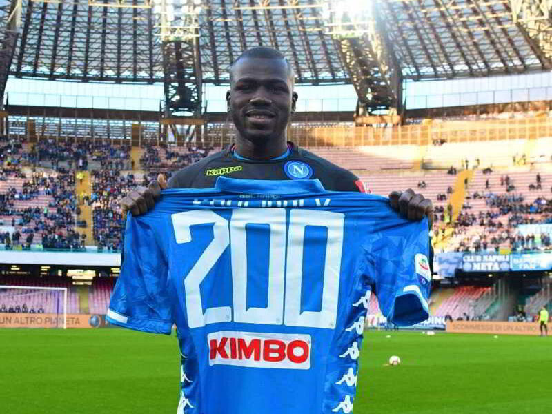 Napoli, Koulibaly 200 presenze in azzurro. Regalo speciale per il difensore