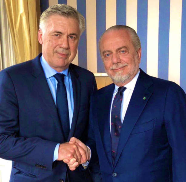 De Laurentiis no stop al telefono con Ancelotti, il presidente spera...