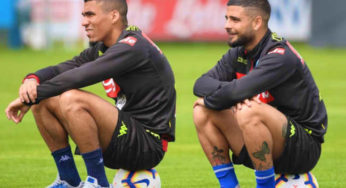 Insigne: Dopo il dialogo torna in gruppo. Le ultime da Castel Volturno