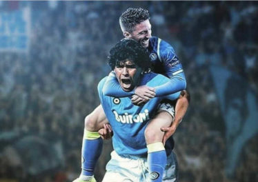 Napoli, Mertens raggiunge Maradona. Arriva il messaggio del Pibe