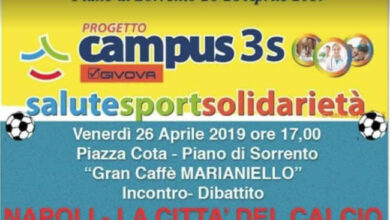 Napoli la città del calcio al Campus3S Givova