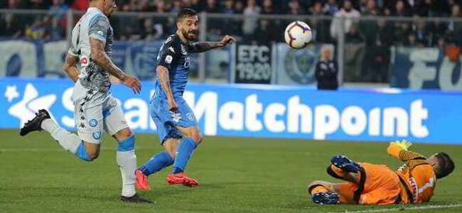 Il Napoli cade a Empoli. Pessima prova degli azzurri