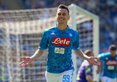 Milik a Dazan: "Gioco nel Napoli e sono felice, in champions tifo Ajax"