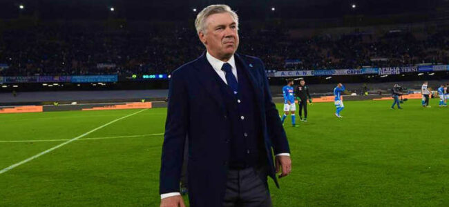 Ancelotti: "Spero di restare quanto più a lungo possibile a Napoli"