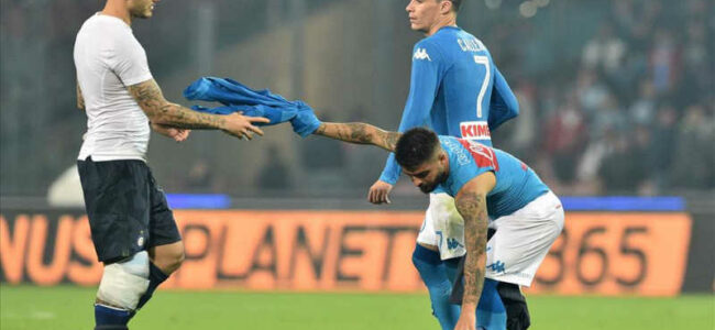 CRC. Scambio Insigne-Icardi, l'Inter dice si, arrivata l'offerta a Raiola
