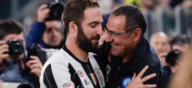 SARRI-JUVE-HIGUAIN. Sarri alla Juve con Higuain, per Napoli incubo doppio