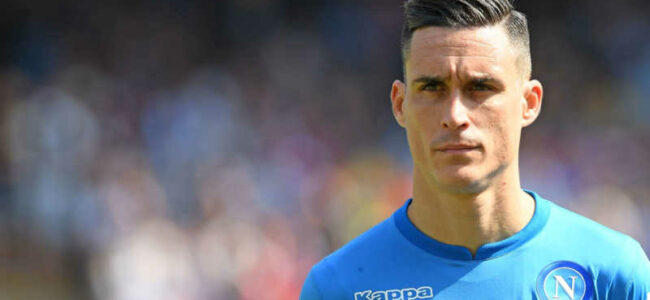 Napoli, Callejon rinnovo fino al 2022. Giuntoli incontra Quillon