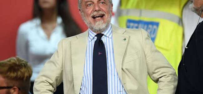 De Laurentiis: "ho tifato Sarri e Jorginho. Maurizio è stato una mia scelta..."