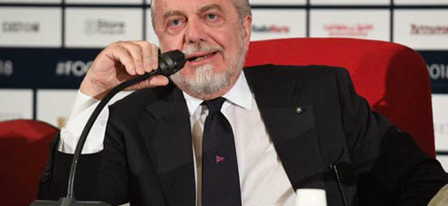 De Laurentiis: "Sarri alla Juve, dopo Higuain non mi stupirei"