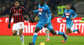Koulibaly miglior difensore della serie A. Quagliarella miglior attaccante
