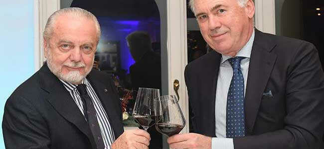 Lite Ancelotti De Laurentiis una bugia. Il Napoli su tre giocatori importanti