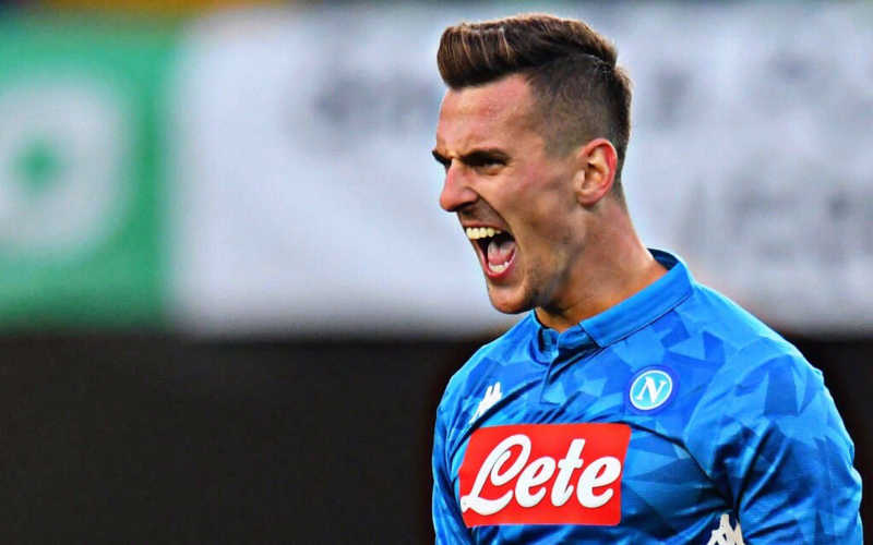Napoli, Milk: "dispiaciuto per il goal mancato contro il Liverpool".