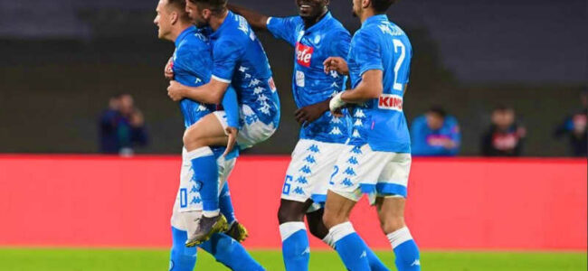 Napoli-Inter 4-1. Zielinsky, Mertens e Fabian devastano i nerazzurri