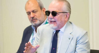 Napoli, De Laurentiis: “sul mercato giochiamo su più tavoli. Albiol e il San Paolo”