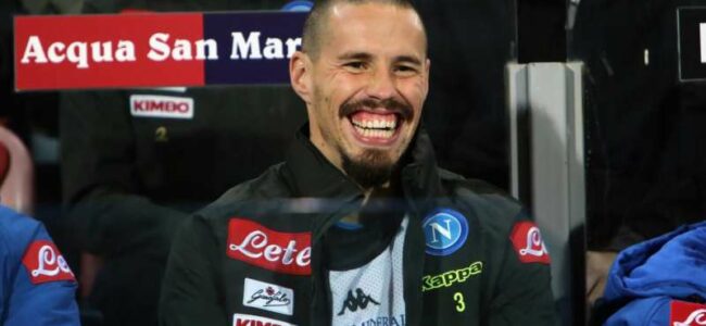 Hamsik Napoli L'amichevole festa al San paolo per salutare il capitano
