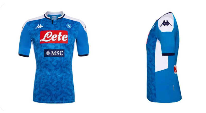 Ecco la nuova maglia del Napoli 2019/20 la Kappa Kombat 2020