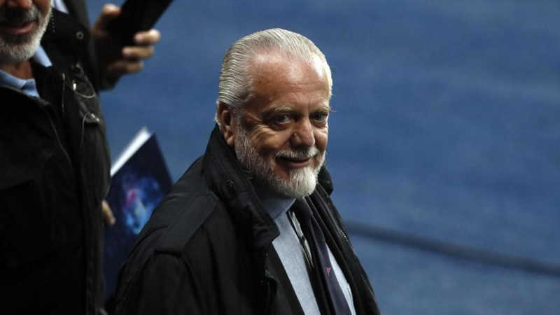 De Laurentiis: "Aspetto James. Icardi vuole la Juve. Rodrigo non verrà"