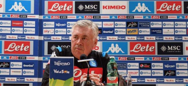 Dimaro, Ancelotti in conferenza: "James, icardi e il Napoli che sarà".
