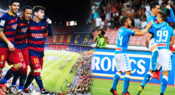 LIGA SERIE A CUP. Il Napoli sfida due volte il Barcellona. Si comincia il 7 agosto