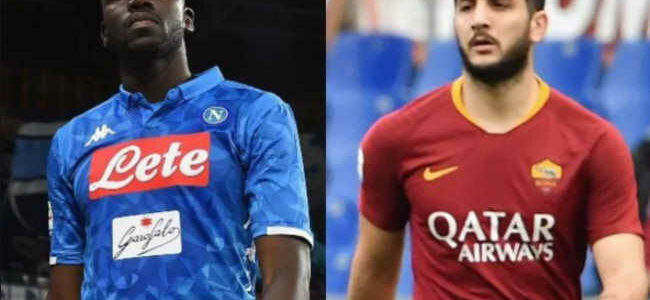 Sondaggio Uefa: Manolas-Koulibaly coppia difensiva più forte d’Europa?