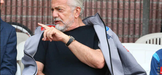 De Laurentiis: "Ho parlato di Lukaku con l'agente. Icardi, lozano e James..."