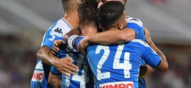 Il Napoli batte la Fiorentina 4-3. Insigne ammutolisce il Franchi. Montella imbufalito