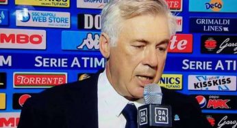 Ancelotti a Dazn: “Buona vittoria contro il Lecce. Bene Milik, Fabian non si muove. Vi dico perché Elmas si è innervosito”