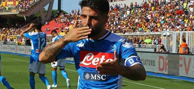 Il gesto di insigne in Lecce-Napoli commuove il web