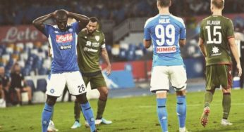 Gazzetta: Koulibaly-Manolas, il muro del Napoli è un flop. Il senegalese rischia due giornate per ingiurie all’arbitro.