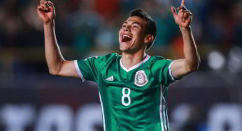 Napoli, Lozano protagonista con il Messico, ma l’arbitro lo manda Ko