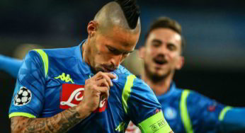 Hamsik al San Paolo per Napoli-Atalanta. Arriva la conferma ufficiale