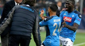 Insigne abbraccio con Ancelotti: “Lo stimo, mi ha sempre dato fiducia”
