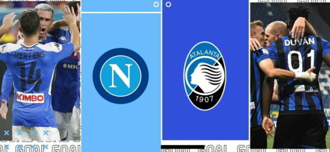 napoli atalanta formazioni