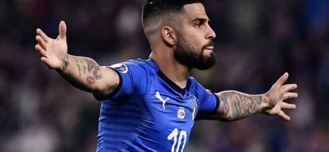 Gol insigne Italia Bosnia
