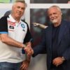 De Laurentiis social Ancelotti