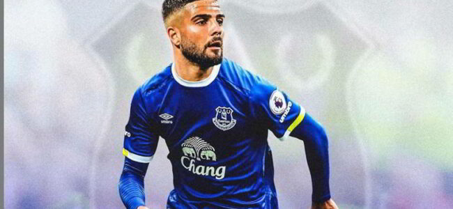 insigne all'Everton ancelotti